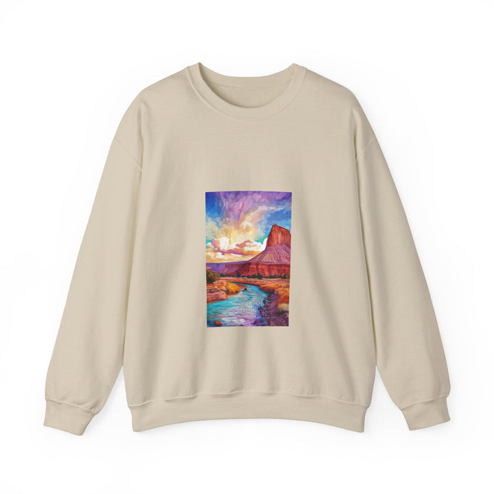 Capitol Reef National Park - Pop Art Inspired Crewneck Sweatshirt - My Nature Book Adventures