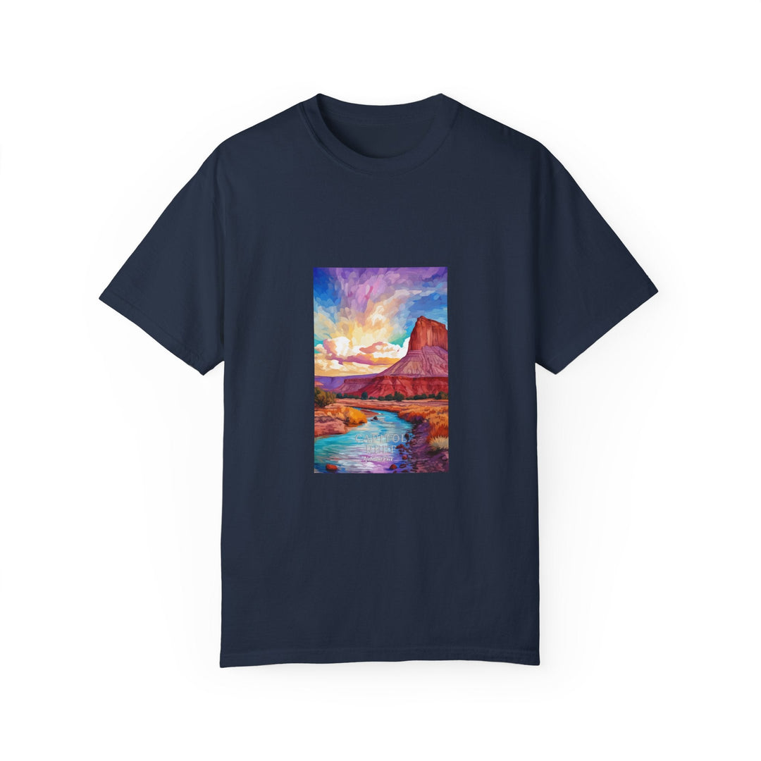 Capitol Reef National Park Pop Art T-shirt - My Nature Book Adventures