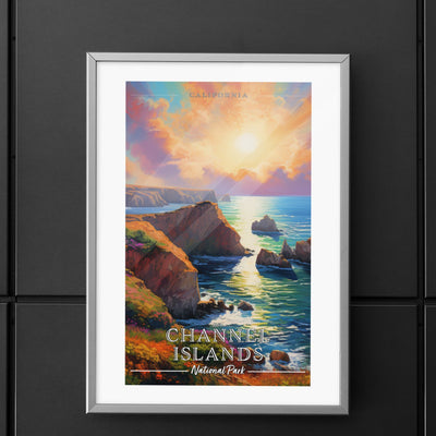 Channel Islands National Park Commemorative Poster: A Pop Art Tribute - My Nature Book Adventures