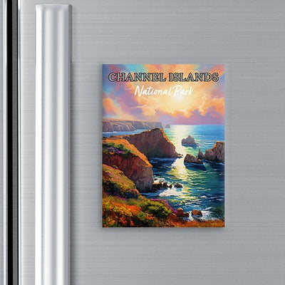Channel Islands National Park Magnet - Pop Art-Inspired Classic Keepsake Collection - My Nature Book Adventures