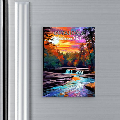 Cuyahoga National Park Magnet - Pop Art-Inspired Classic Keepsake Collection - My Nature Book Adventures