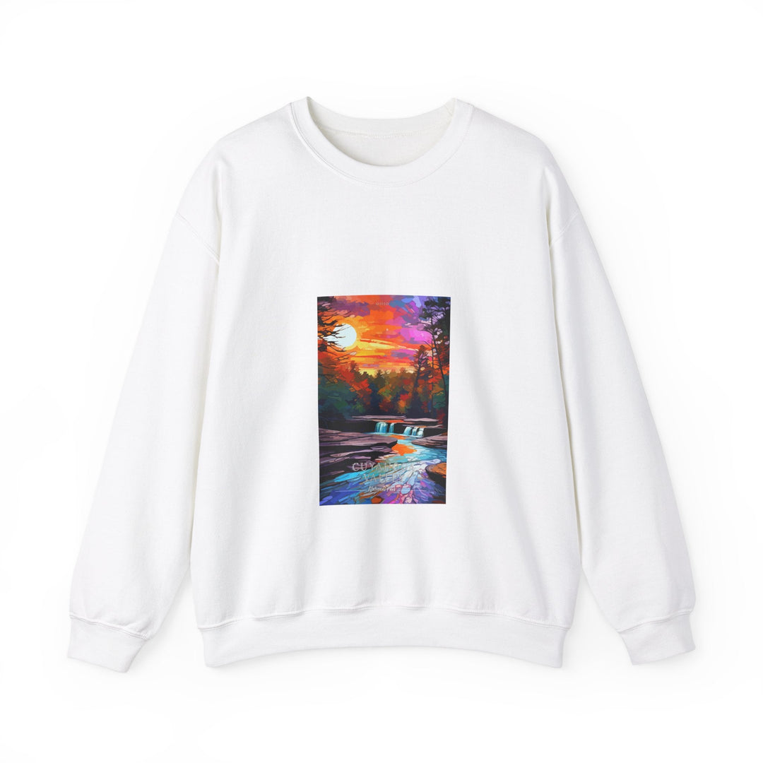 Cuyahoga Valley National Park - Pop Art Inspired Crewneck Sweatshirt - My Nature Book Adventures