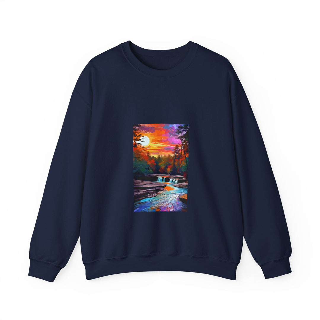 Cuyahoga Valley National Park - Pop Art Inspired Crewneck Sweatshirt - My Nature Book Adventures