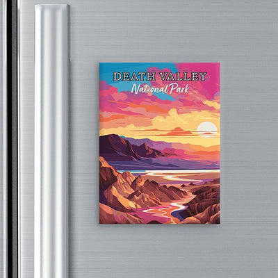 Death Valley National Park Magnet - Pop Art-Inspired Classic Keepsake Collection - My Nature Book Adventures