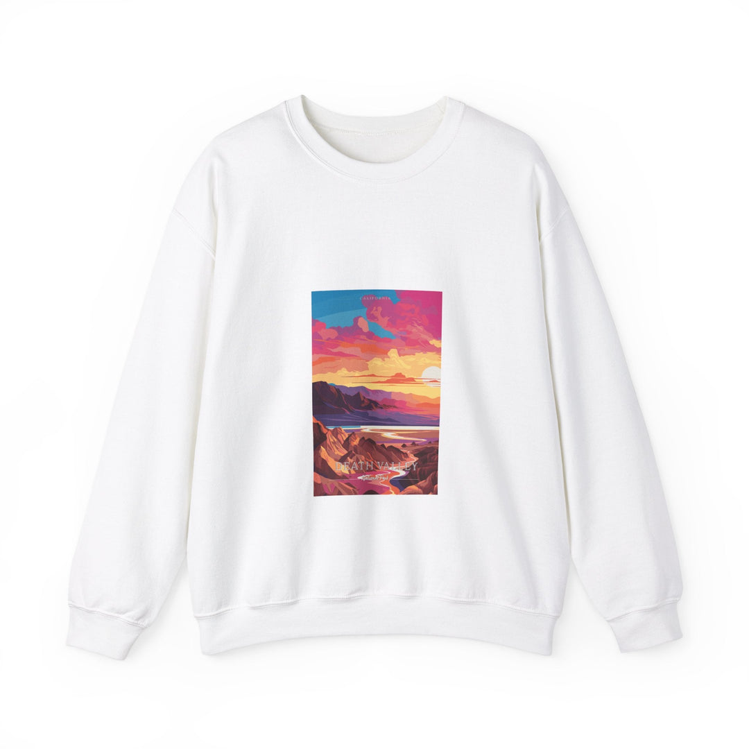 Death Valley National Park - Pop Art Inspired Crewneck Sweatshirt - My Nature Book Adventures