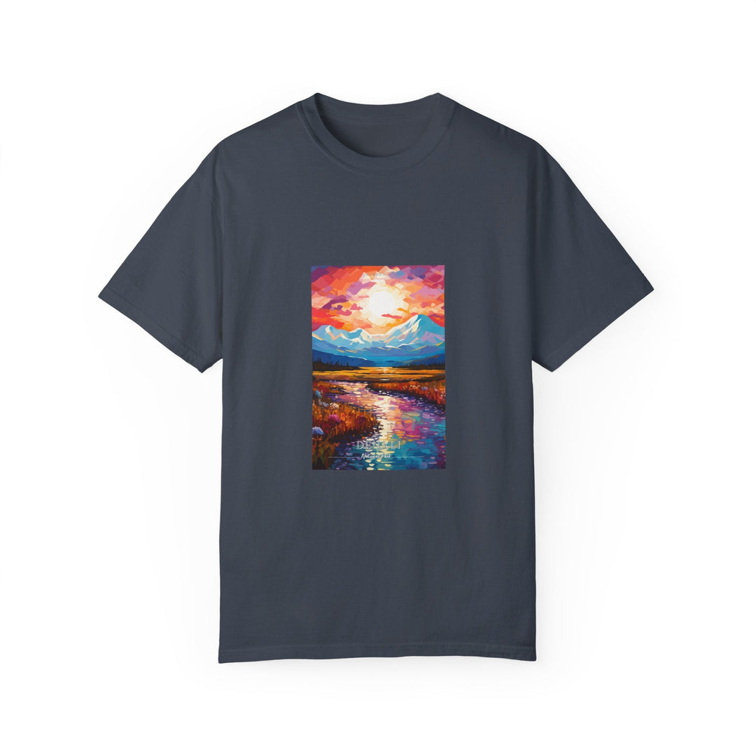 Denali National Park Pop Art T-shirt - My Nature Book Adventures