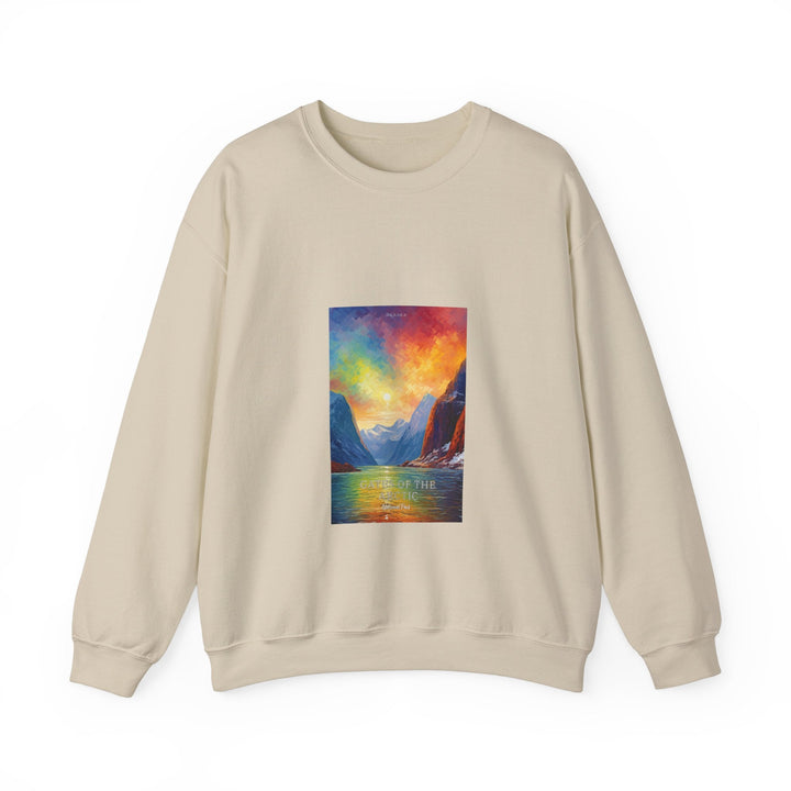 Gates of the Arctic National Park - Pop Art Inspired Crewneck Sweatshirt - My Nature Book Adventures