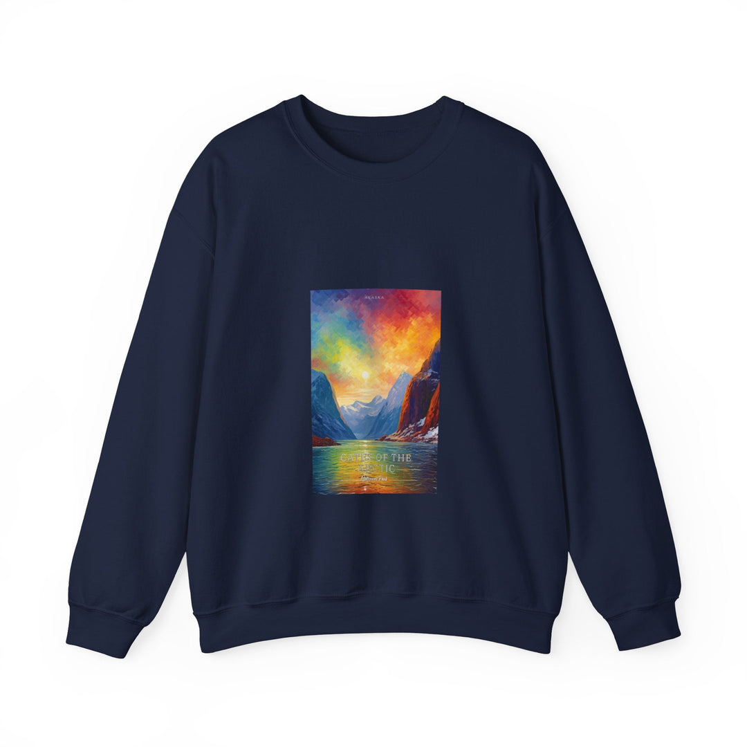 Gates of the Arctic National Park - Pop Art Inspired Crewneck Sweatshirt - My Nature Book Adventures