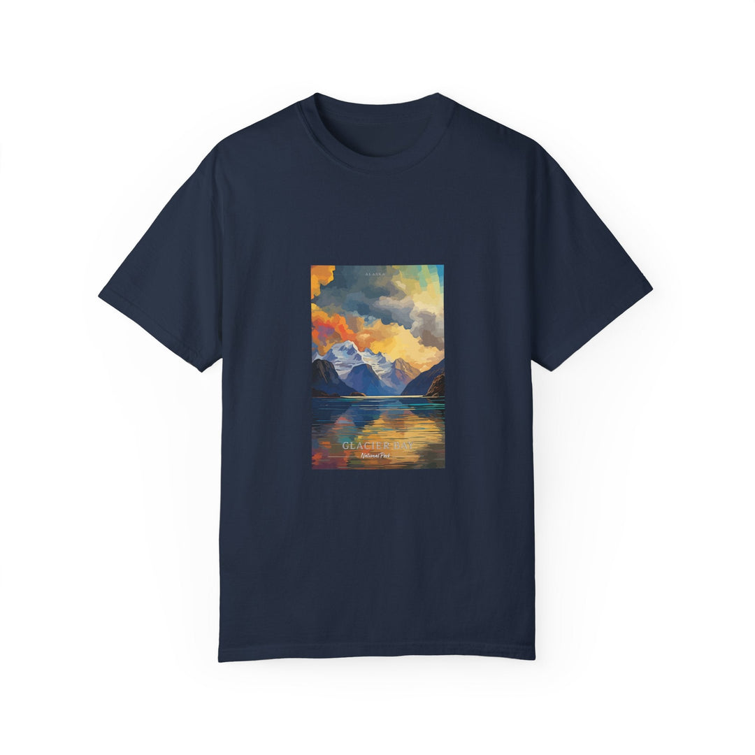 Glacier Bay National Park Pop Art T-shirt - My Nature Book Adventures