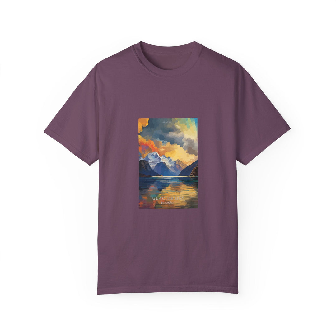 Glacier Bay National Park Pop Art T-shirt - My Nature Book Adventures