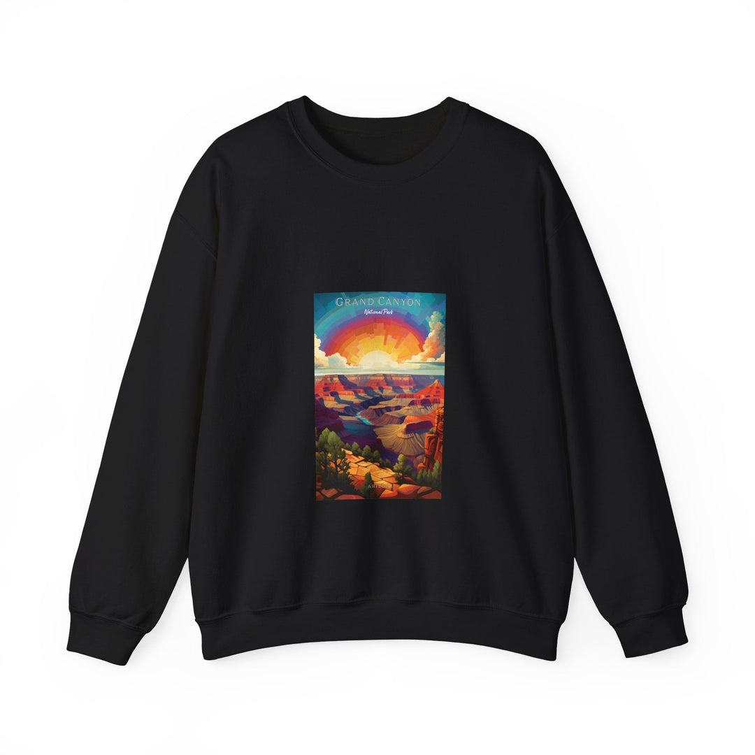 Grand Canyon National Park - Pop Art Inspired Crewneck Sweatshirt - My Nature Book Adventures