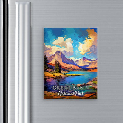 Great Basin National Park Magnet - Pop Art-Inspired Classic Keepsake Collection - My Nature Book Adventures
