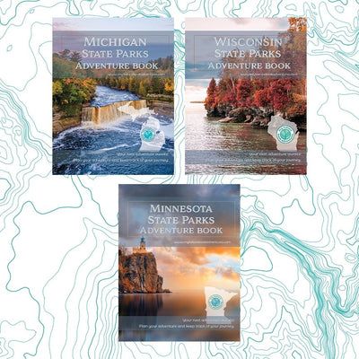 Great Lakes Region Combo 1 - Michigan + Wisconsin + Minnesota - My Nature Book Adventures