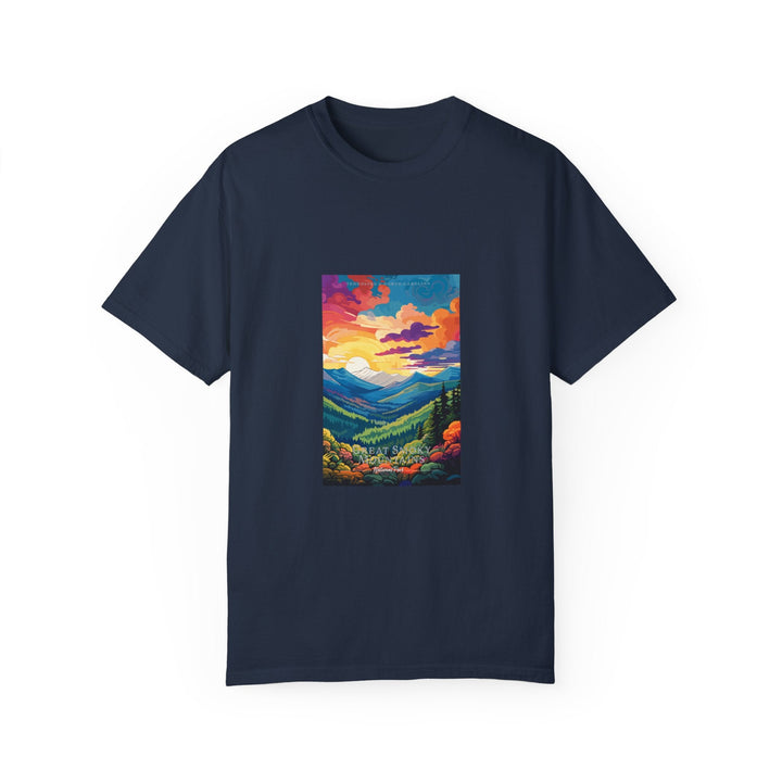 Great Smoky Mountains National Park Pop Art T-shirt - My Nature Book Adventures