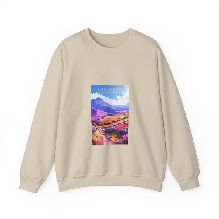 Haleakala National Park - Pop Art Inspired Crewneck Sweatshirt - My Nature Book Adventures