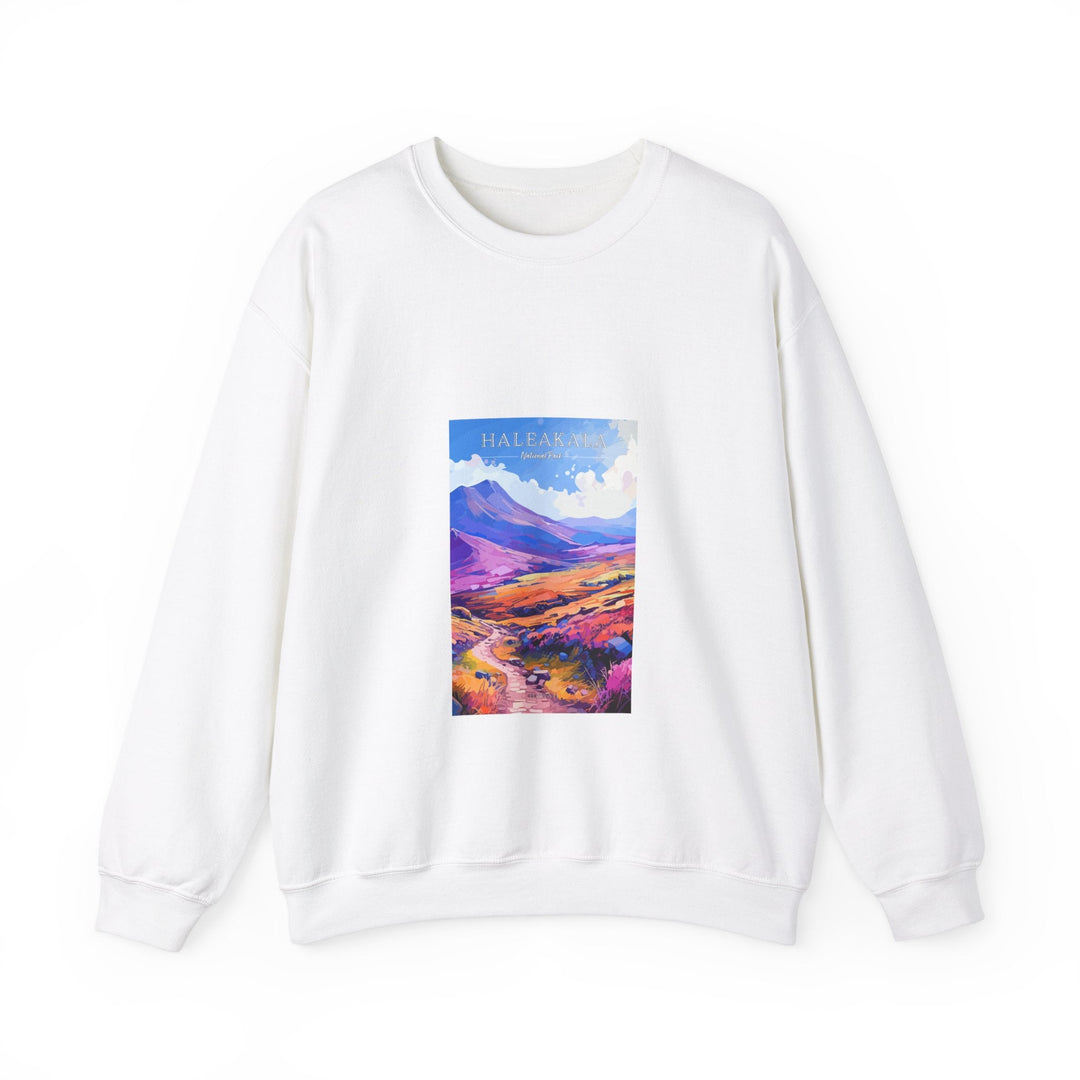Haleakala National Park - Pop Art Inspired Crewneck Sweatshirt - My Nature Book Adventures