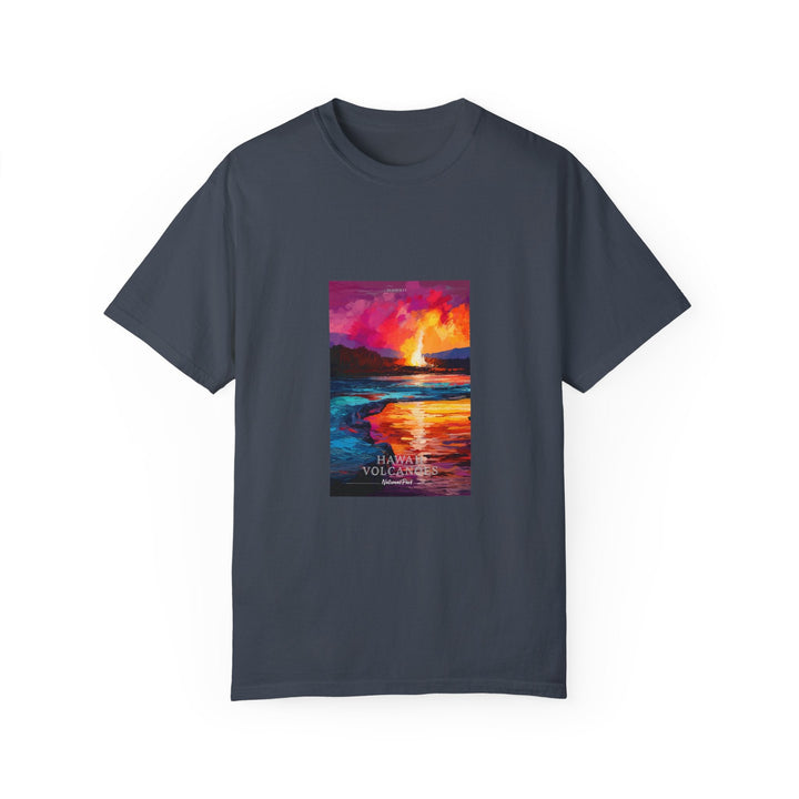 Hawaii Volcanoes National Park Pop Art T-shirt - My Nature Book Adventures
