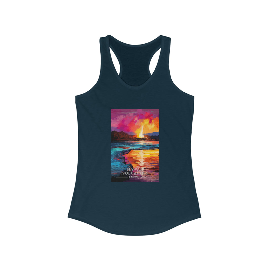 Hawaii Volcanoes National Park Women's Racerback Tank - My Nature Book Adventures