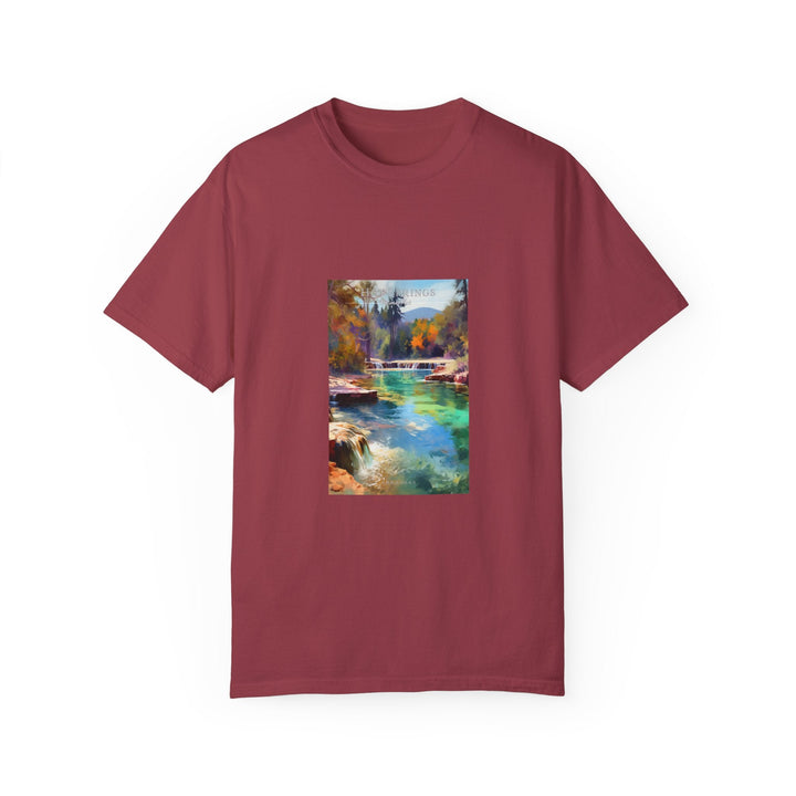 Hot Springs National Park Pop Art T-shirt - My Nature Book Adventures