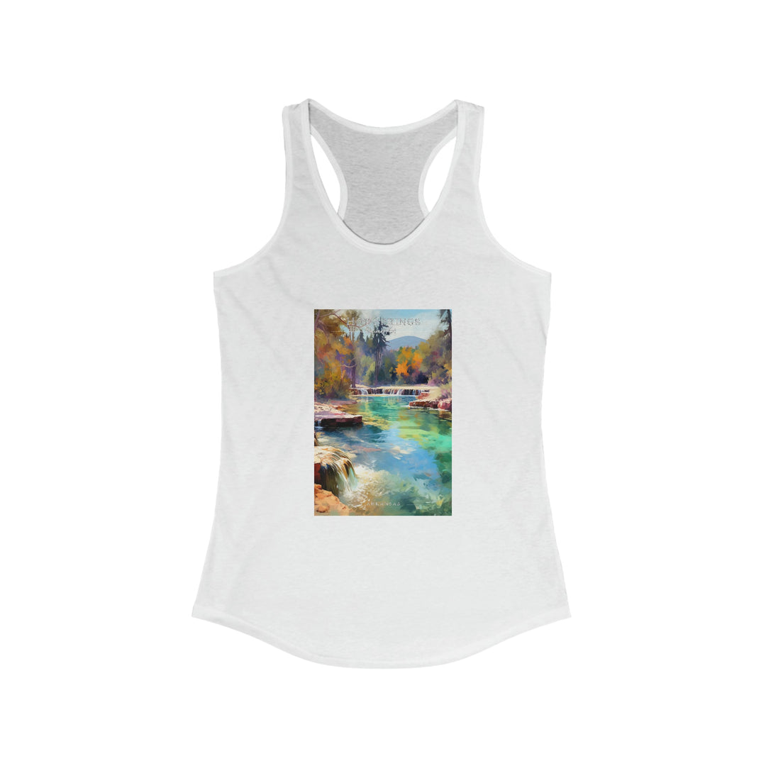 Hot Springs National Park Women's Racerback Tank - My Nature Book Adventures