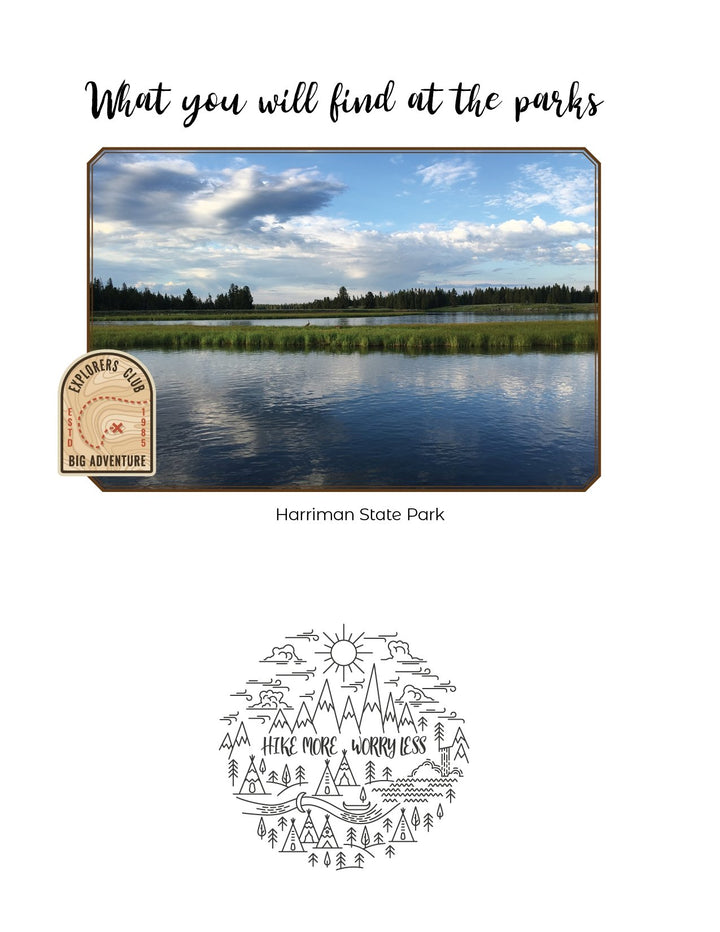 Idaho State Parks - Adventure Planning Journal - My Nature Book Adventures