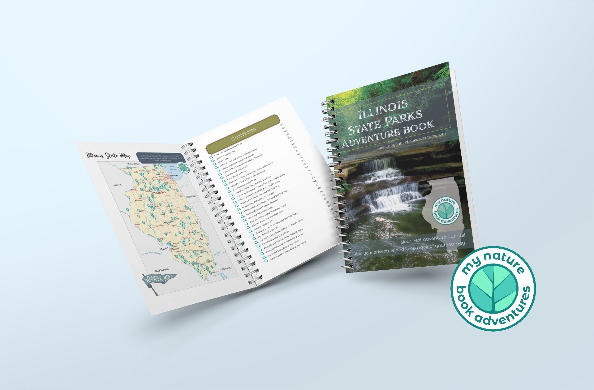 Illinois State Parks - Adventure Planning Journal - My Nature Book Adventures