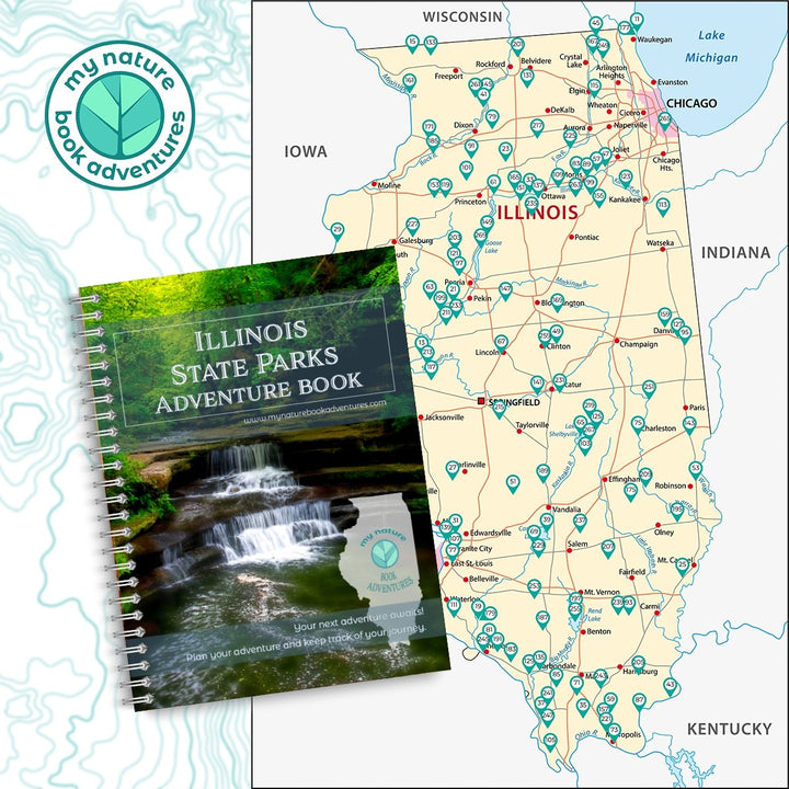 Illinois State Parks - Adventure Planning Journal - My Nature Book Adventures