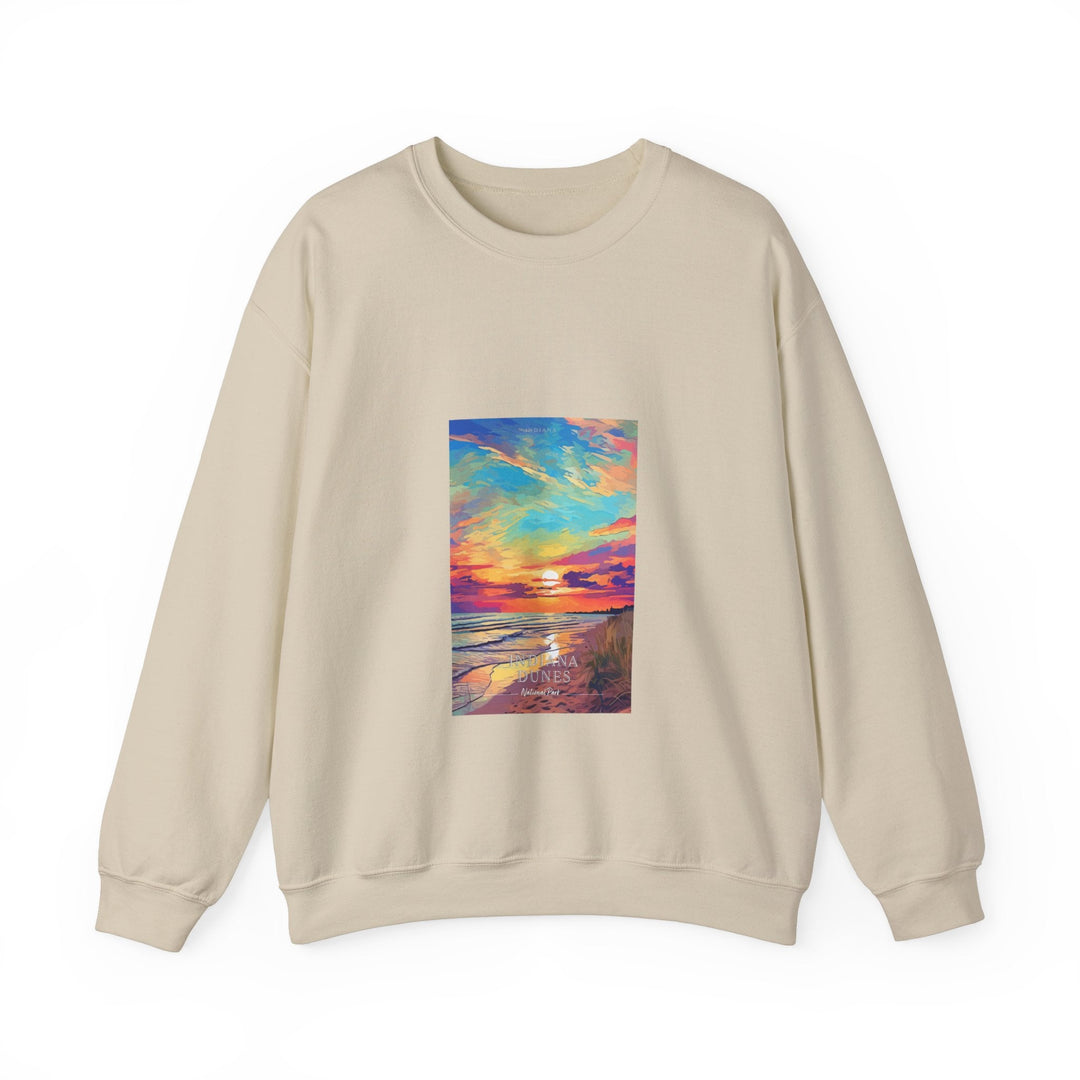 Indiana Dunes National Park - Pop Art Inspired Crewneck Sweatshirt - My Nature Book Adventures