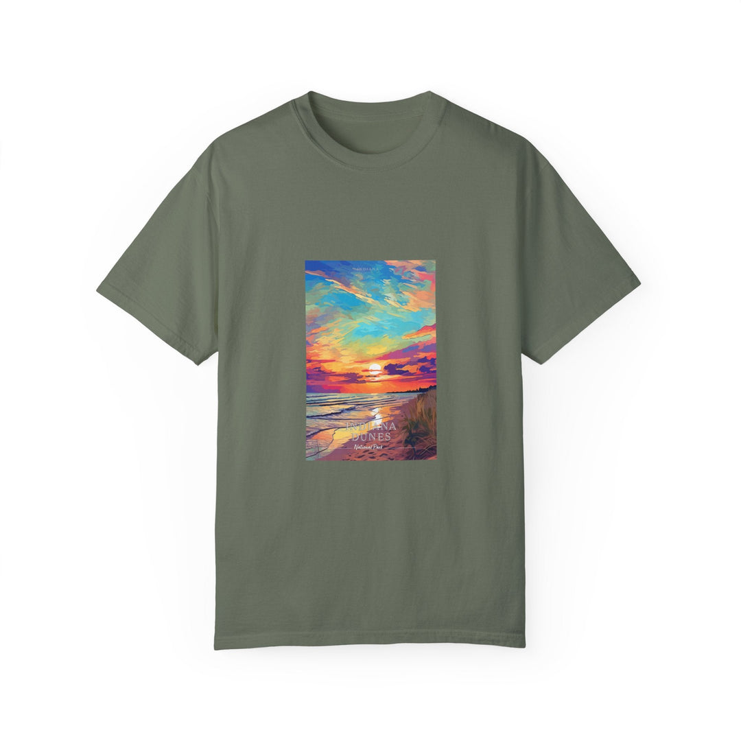 Indiana Dunes National Park Pop Art T-shirt - My Nature Book Adventures