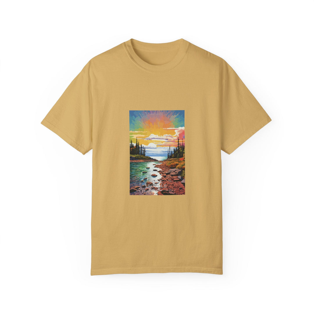 Isle Royale National Park Pop Art T-shirt - My Nature Book Adventures