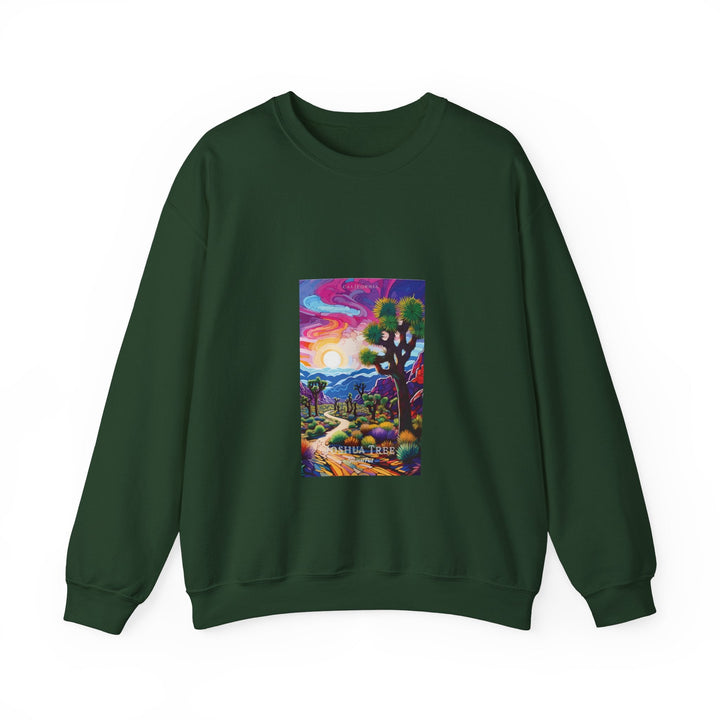 Joshua Tree National Park - Pop Art Inspired - Crewneck Sweatshirt - My Nature Book Adventures