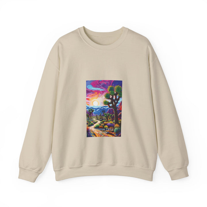 Joshua Tree National Park - Pop Art Inspired - Crewneck Sweatshirt - My Nature Book Adventures