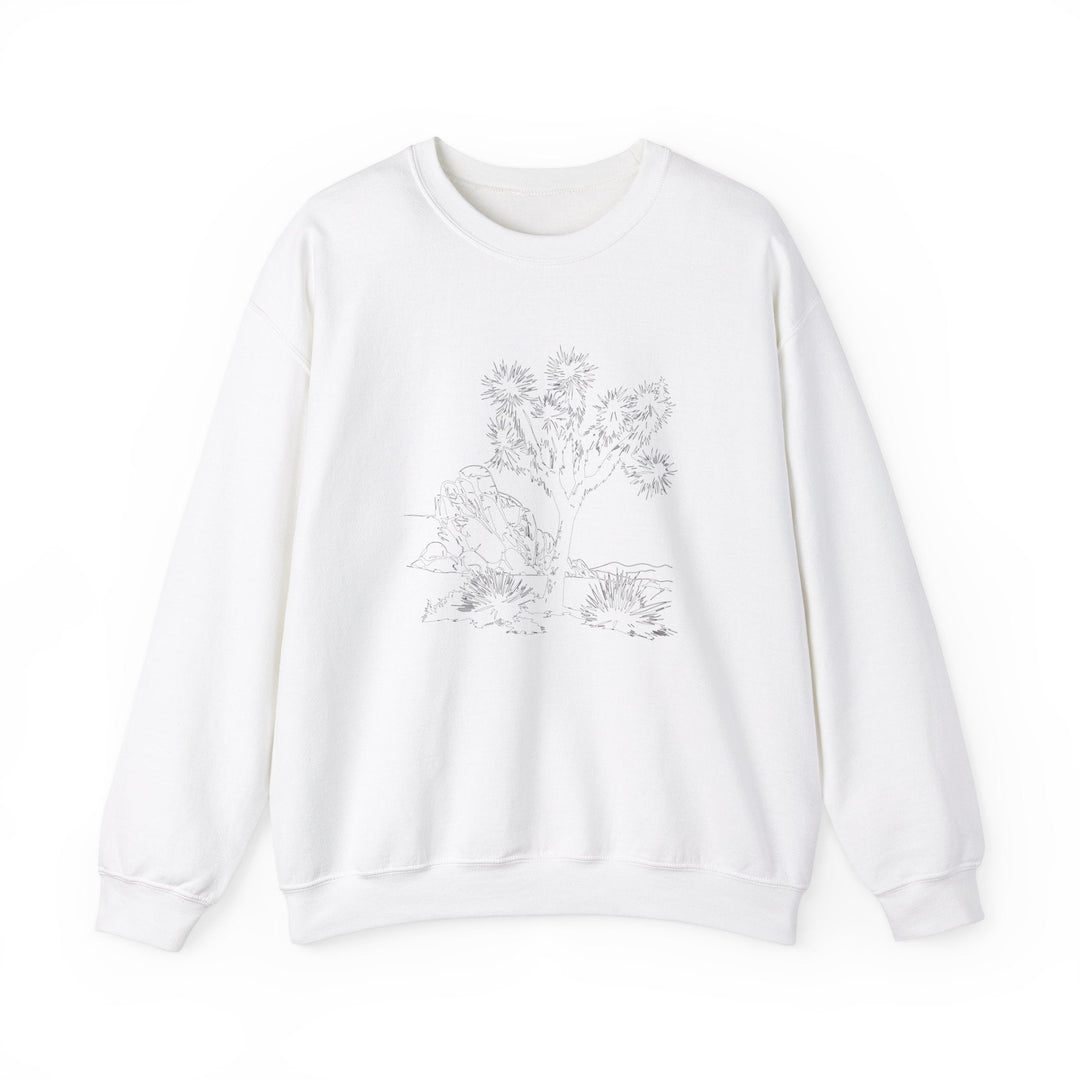 Joshua Tree - Unisex Heavy Blend™ Crewneck Sweatshirt - My Nature Book Adventures