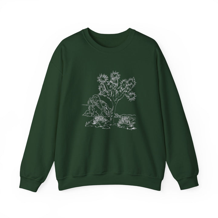 Joshua Tree - Unisex Heavy Blend™ Crewneck Sweatshirt - My Nature Book Adventures