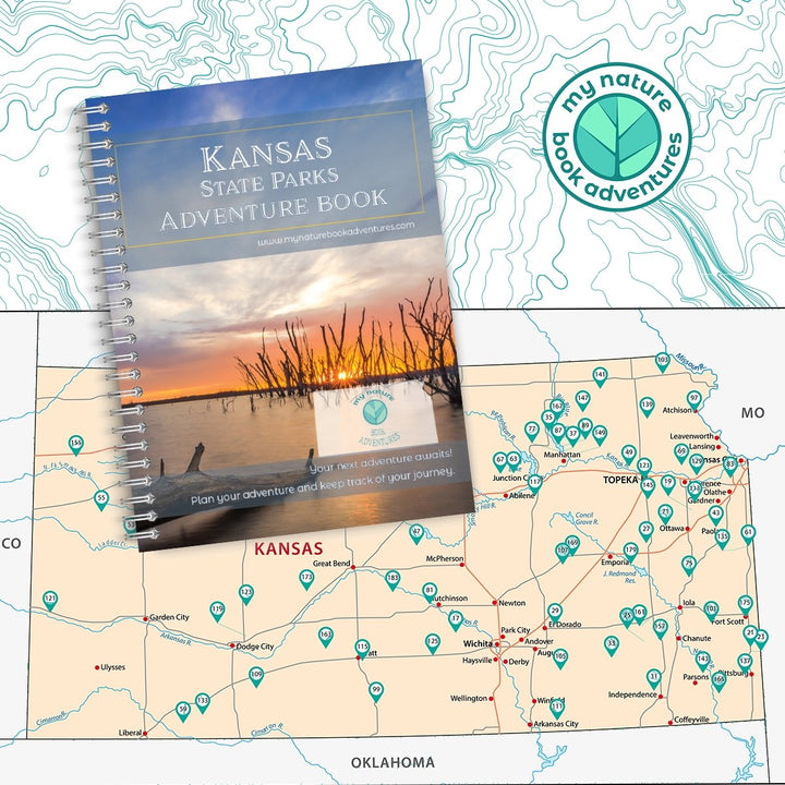 Kansas State Parks - DIGITAL DOWNLOAD - Adventure Planning Journal - My Nature Book Adventures