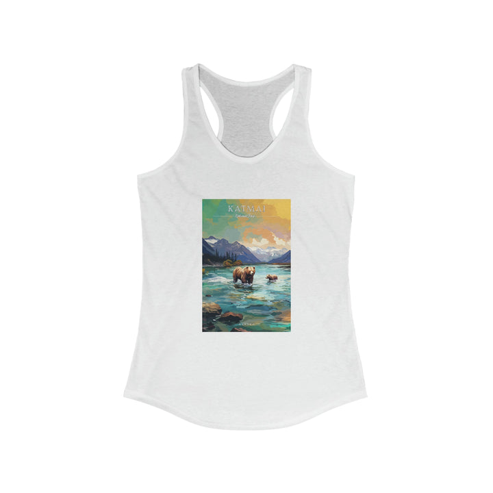 Katmai National Park Women's Racerback Tank - My Nature Book Adventures