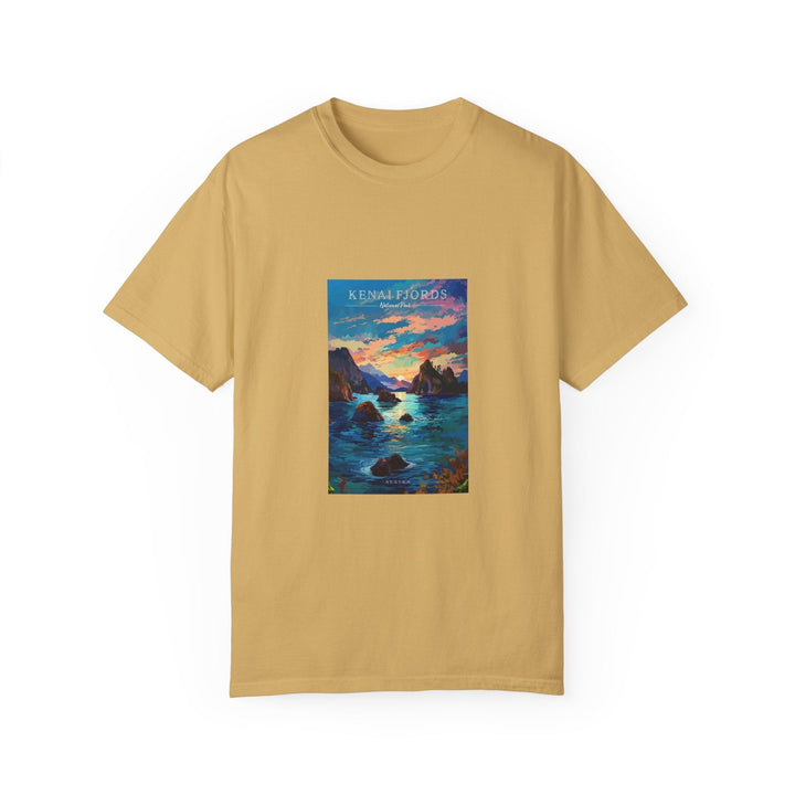 Kenai Fjords National Park Pop Art T-shirt - My Nature Book Adventures