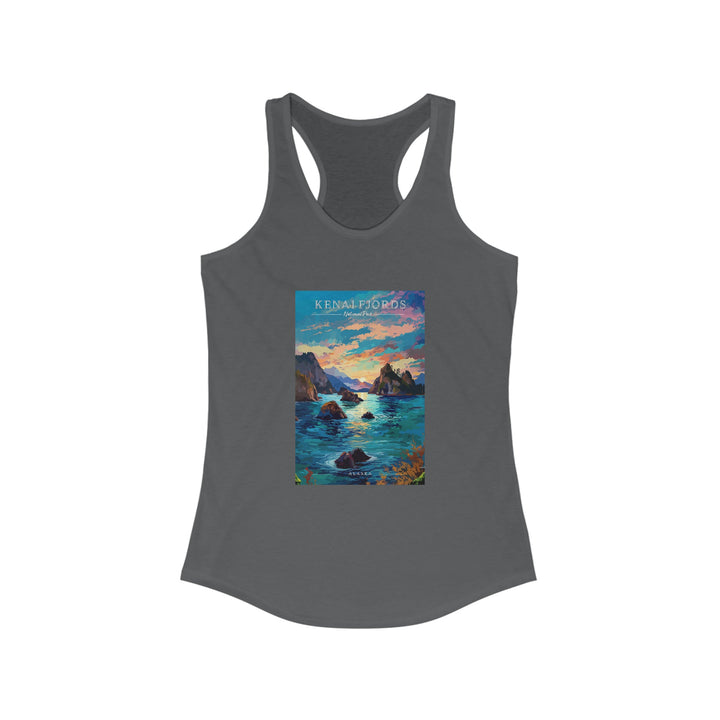 Kenai Fjords National Park Women's Racerback Tank - My Nature Book Adventures