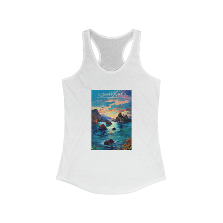 Kenai Fjords National Park Women's Racerback Tank - My Nature Book Adventures