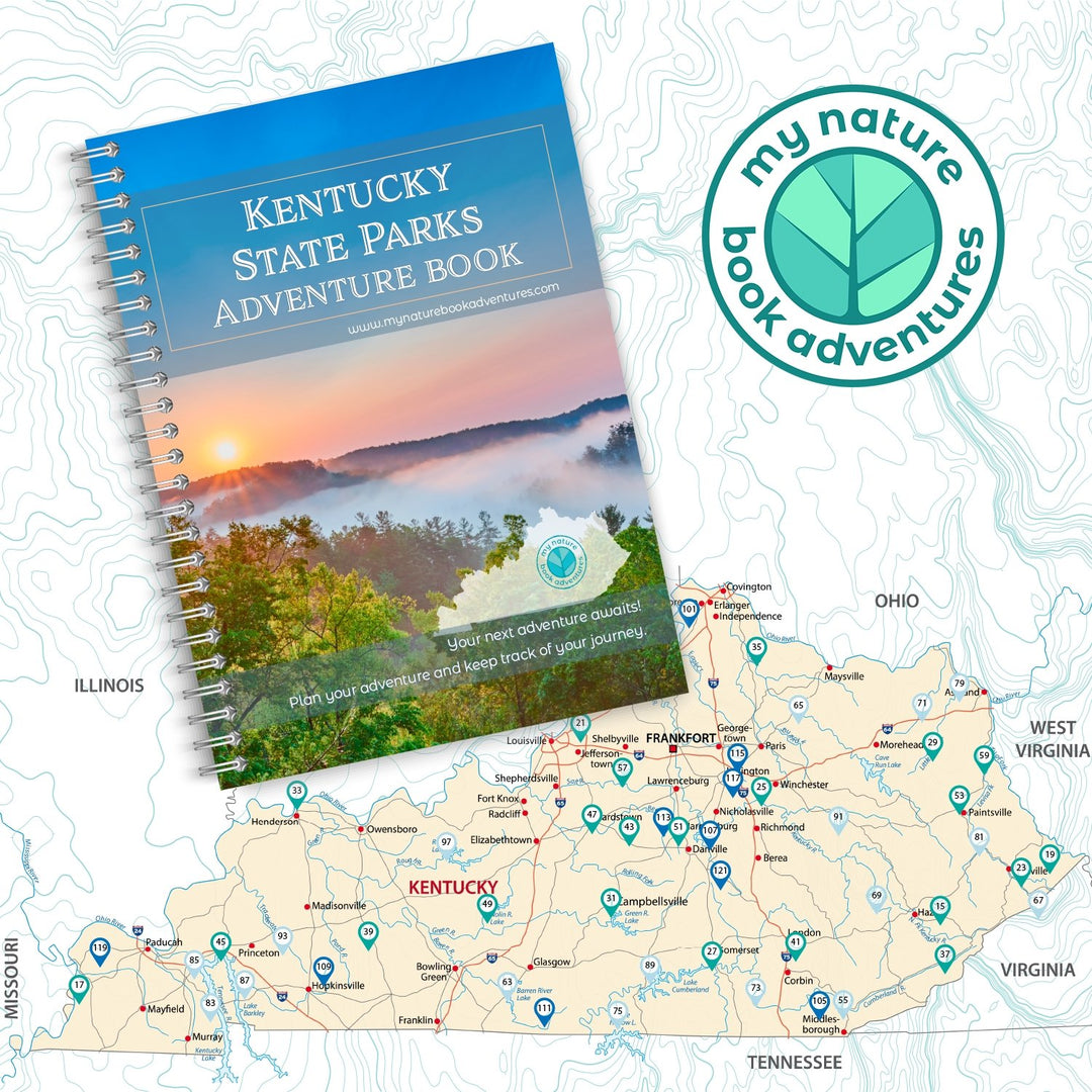Kentucky State Parks - DIGITAL DOWNLOAD - Adventure Planning Journal - My Nature Book Adventures