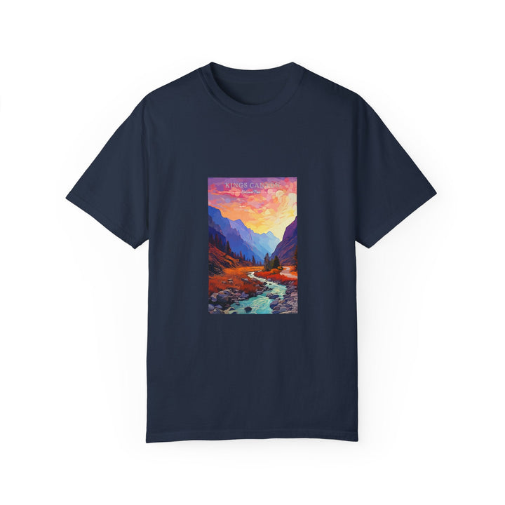 Kings Canyon National Park Pop Art T-shirt - My Nature Book Adventures
