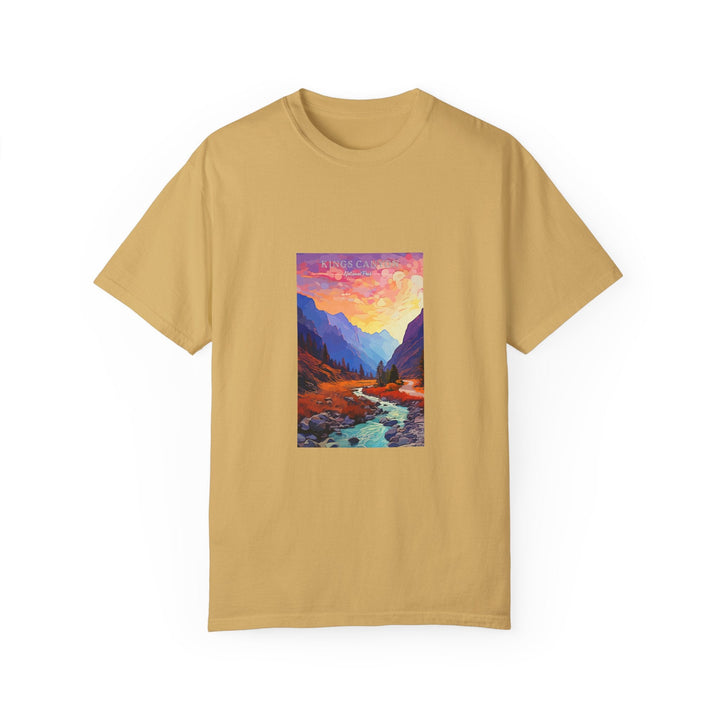Kings Canyon National Park Pop Art T-shirt - My Nature Book Adventures
