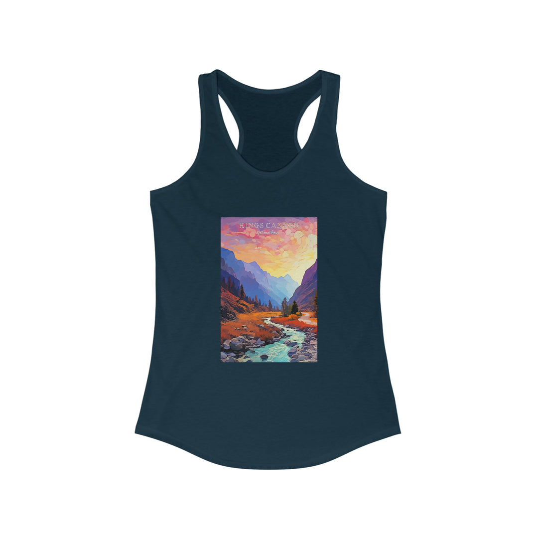 King's Canyon National Park Women's Racerback Tank - My Nature Book Adventures