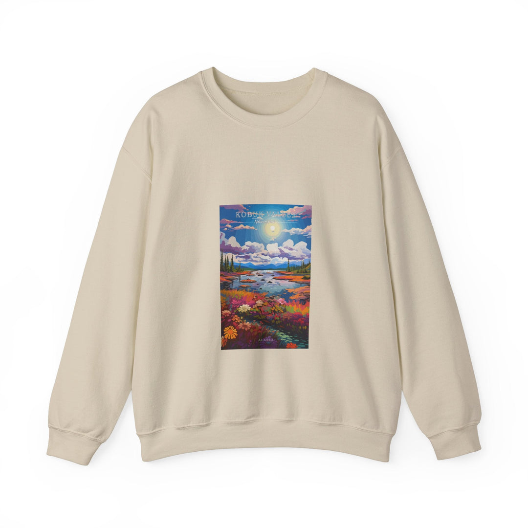 Kobuk Valley National Park - Pop Art Inspired Crewneck Sweatshirt - My Nature Book Adventures