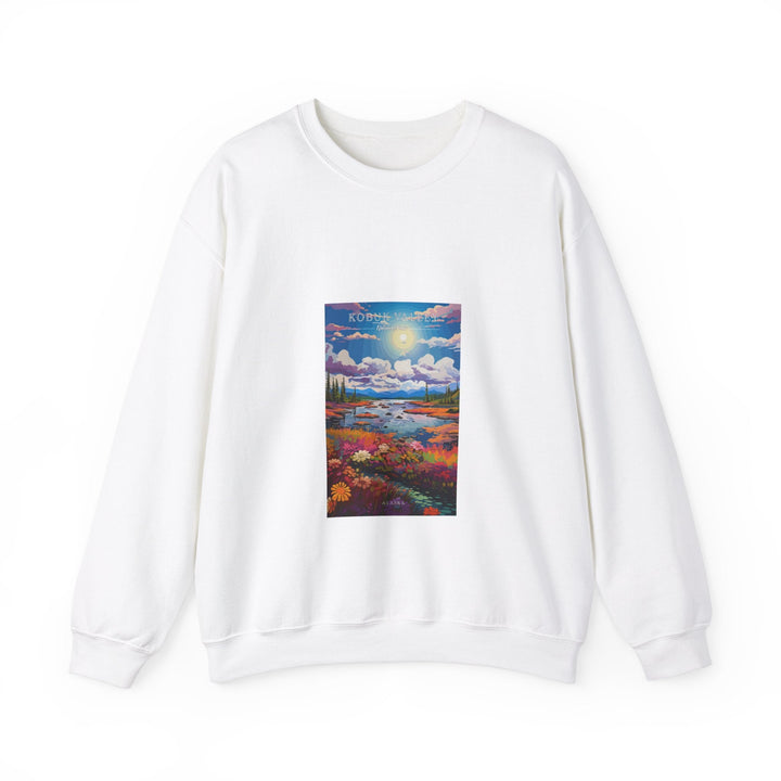 Kobuk Valley National Park - Pop Art Inspired Crewneck Sweatshirt - My Nature Book Adventures