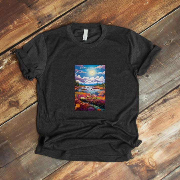 Kobuk Valley National Park Pop Art T-shirt - My Nature Book Adventures