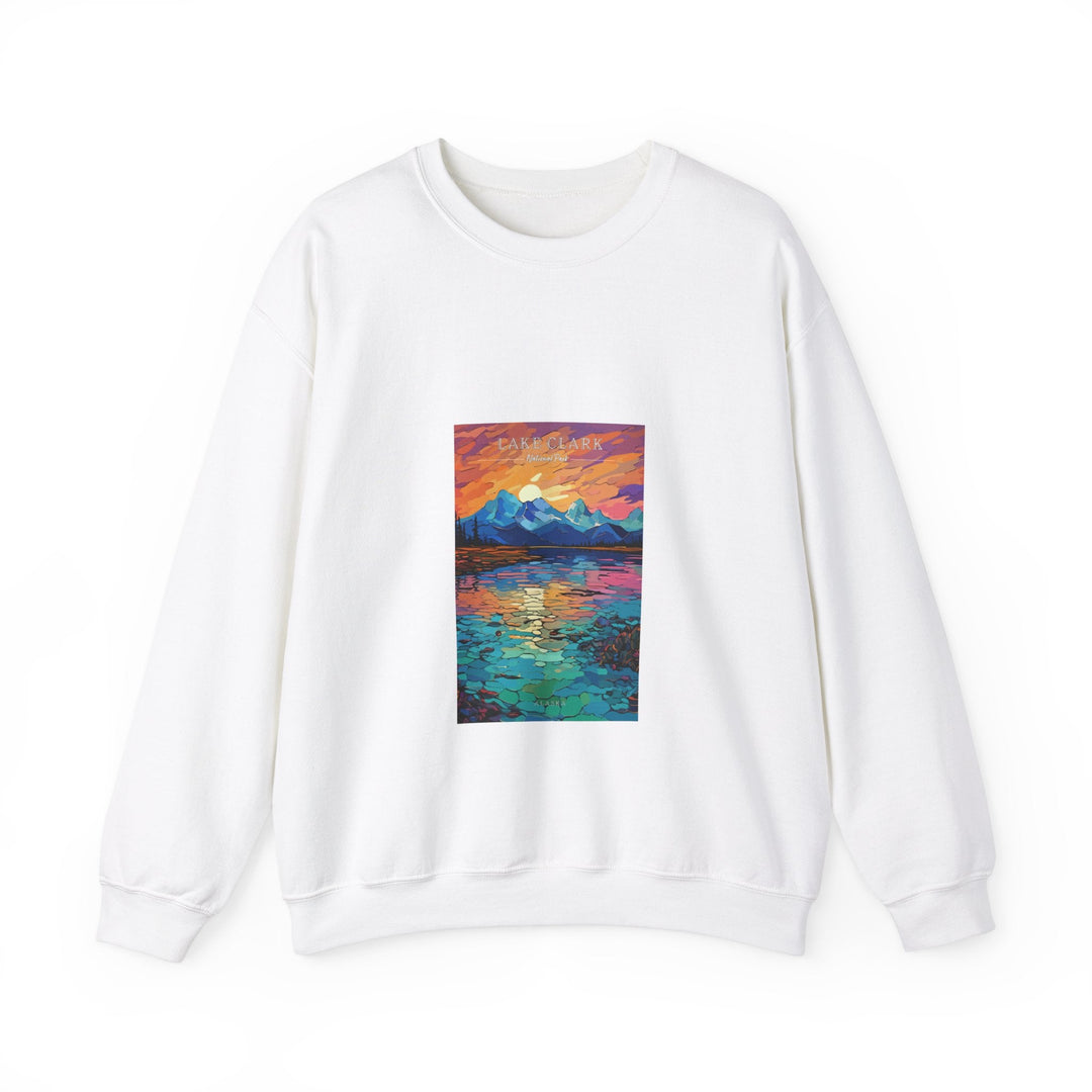 Lake Clark National Park - Pop Art Inspired - Crewneck Sweatshirt - My Nature Book Adventures