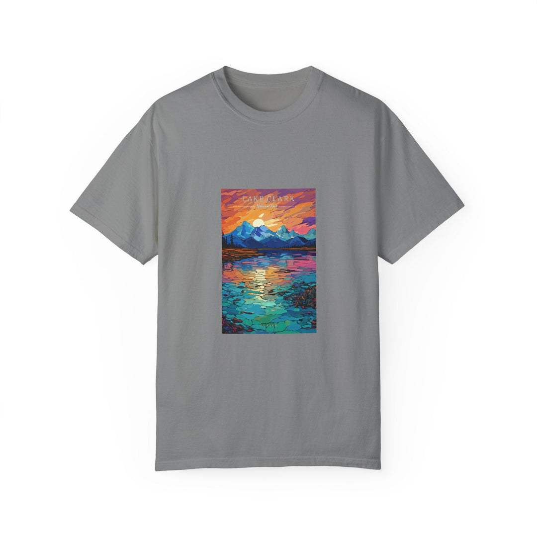 Lake Clark National Park Pop Art T-shirt - My Nature Book Adventures