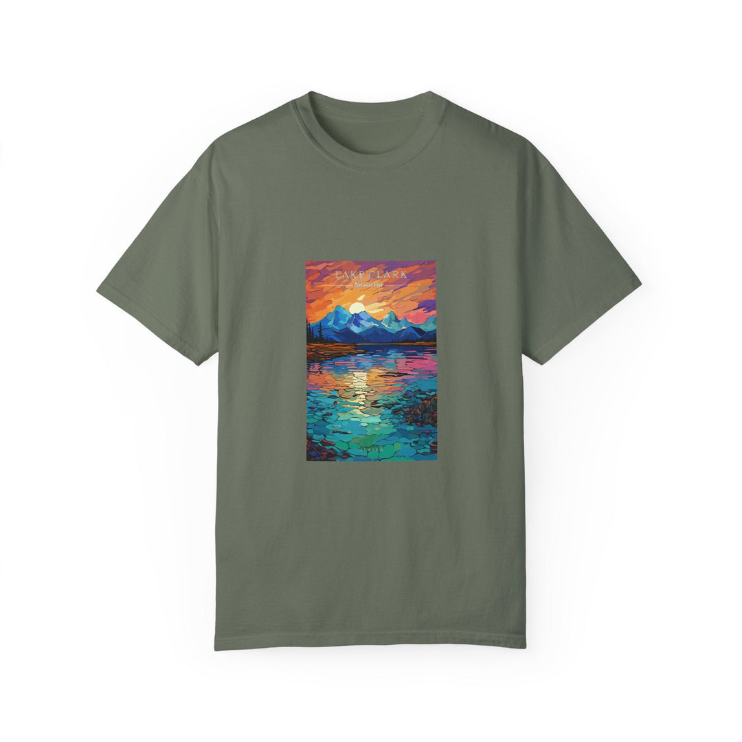 Lake Clark National Park Pop Art T-shirt - My Nature Book Adventures