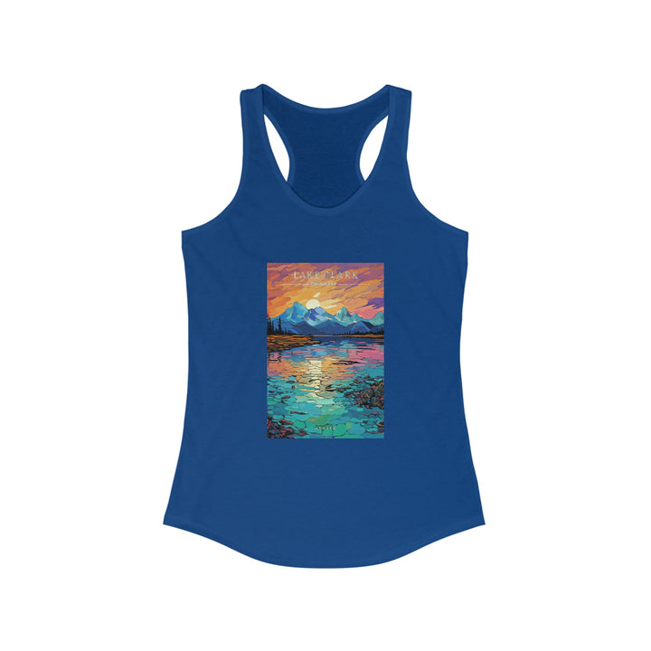 Lake Clark National Park Women's Racerback Tank - My Nature Book Adventures